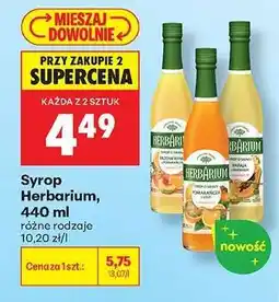 Biedronka Syrop Herbarium 440 ml oferta