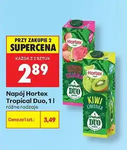 Biedronka Napój Hortex Tropical Duo, 1 l oferta