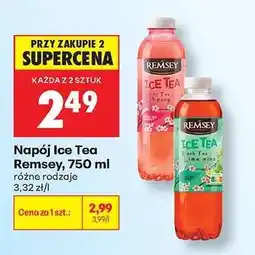 Biedronka Napój Ice Tea Remsey, 750 ml oferta