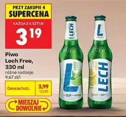 Biedronka Piwo Lech Free, 330 ml oferta