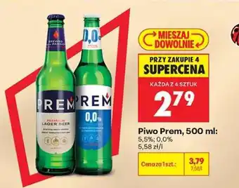 Biedronka Piwo Prem, 500 ml oferta