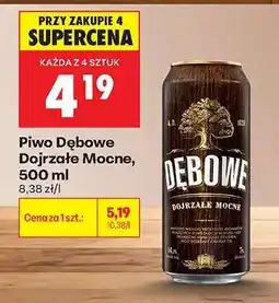 Biedronka Piwo Dębowe Dojrzałe Mocne, 500 ml oferta