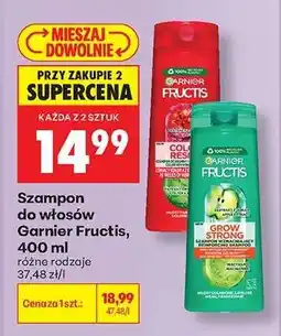 Biedronka Szampon do włosów Garnier Fructis, 400 ml oferta