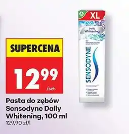 Biedronka PASTA DO ZĘBÓW SENSODYNE DAILY WHITENING, 100 ML oferta