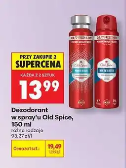 Biedronka Dezodorant w spray'u Old Spice, 150 ml oferta