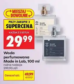 Biedronka Woda perfumowana Made in Lab, 100 ml oferta