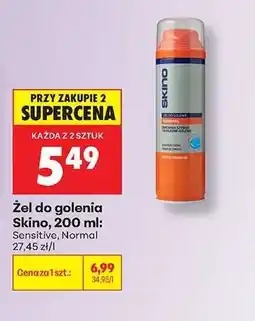 Biedronka Żel do golenia Skino, 200 ml oferta