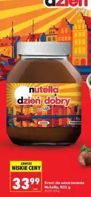 Biedronka Krem do smarowania Nutella 825 g oferta