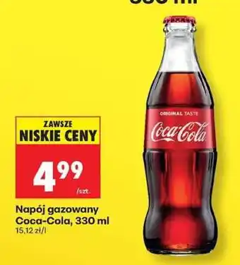 Biedronka Napój gazowany Coca-Cola, 330 ml oferta
