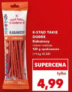 Kaufland K-STĄD TAKIE DOBRE Kabanosy oferta