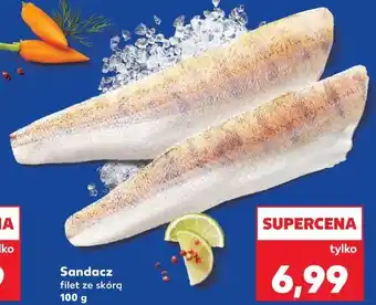 Sandacz filet ze skórą