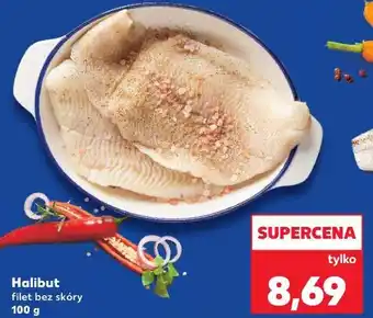 Halibut filet bez skóry