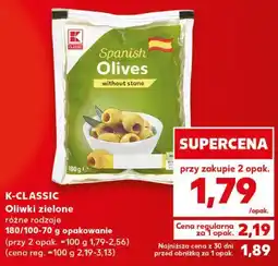 Kaufland K-CLASSIC Oliwki zielone oferta