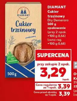 Kaufland DIAMANT Cukier trzcinowy Dry Demerara oferta