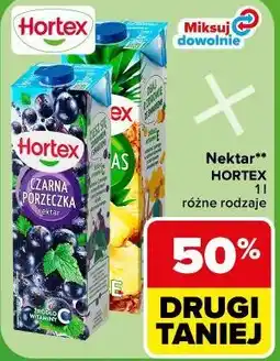 Carrefour Nektar Hortex różne rodzaje oferta