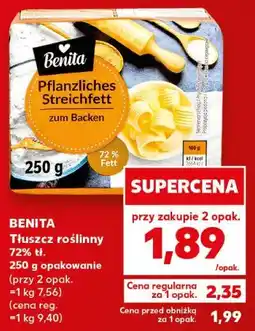 Kaufland BENITA Tłuszcz roślinny 72% tł oferta