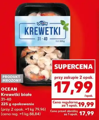 OCEAN Krewetki białe 31-40