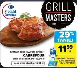 Carrefour Zestaw drobiowy na grilla Carrefour oferta