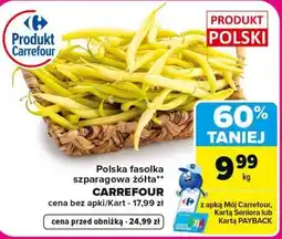 Carrefour Polska fasolka szparagowa żółta CARREFOUR oferta