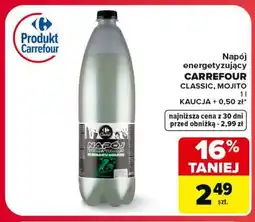 Carrefour Napój energetyzujący CARREFOUR CLASSIC, MOJITO oferta