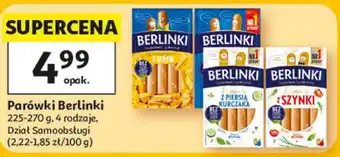 Auchan Parówki Berlinki oferta