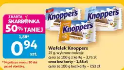 Auchan Wafelek Knoppers oferta
