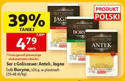 Auchan Ser z Goliszewa: Antek, Jagna lub Boryna, 135 g, w plastrach oferta