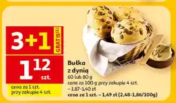 Auchan Bułka z dynią oferta