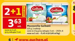 Auchan Mozzarella Galbani oferta