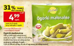 Auchan Ogórki małosolne Stefanek oferta