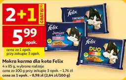 Auchan Mokra karma dla kota Felix oferta