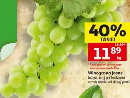 Auchan Winogrona jasne oferta