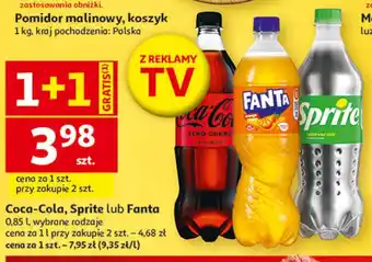 Coca-Cola, Sprite lub Fanta