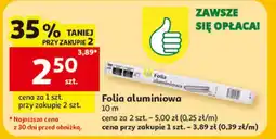 Auchan Folia aluminiowa oferta