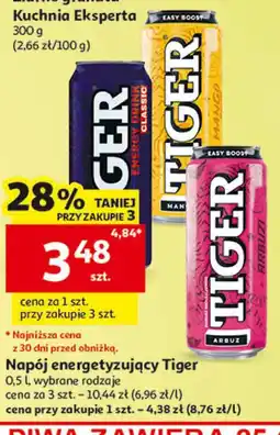 Auchan Napój energetyzujący Tiger oferta