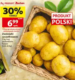 Auchan Ziemniaki szczotkowane oferta