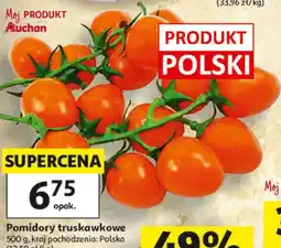 Auchan Pomidory truskawkowe oferta