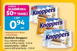 Auchan Wafelek jogurtowy Knoppers oferta