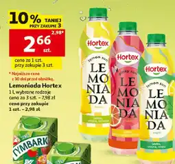 Auchan Napój pinky sun jabłko-cytryna-grejpfrut rubinowy Hortex Lemoniada oferta