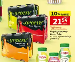 Auchan Napój sour cherry Green oferta