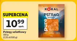 Auchan Pstrąg łososiowy wędzony sałatkowy Koral (Graal) oferta