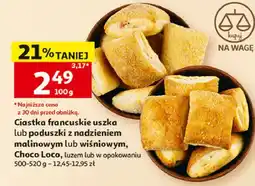 Auchan Ciastka francuskie uszka Choco Loco oferta