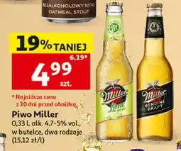 Auchan Piwo Miller Lime oferta