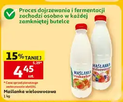 Auchan Maślanka wieloowocowa Auchan Pewni Dobrego oferta