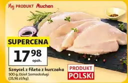 Auchan Sznycle z fileta kurczaka Auchan Różnorodne (Logo Czerwone) oferta