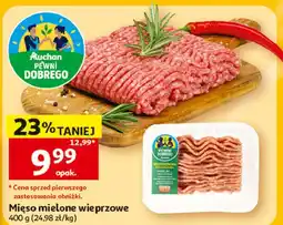 Auchan Mięso mielone wieprzowe Auchan Pewni Dobrego oferta
