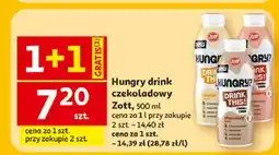 Auchan Napój truskawkowy Zott Hungry? Drink This! oferta