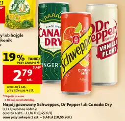 Auchan Napój vanilla flort Dr Pepper oferta