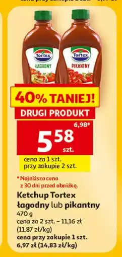 Auchan Ketchup pikantny Tortex oferta