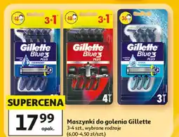 Auchan Maszynka do golenia Gillette Blue 3 Cool oferta